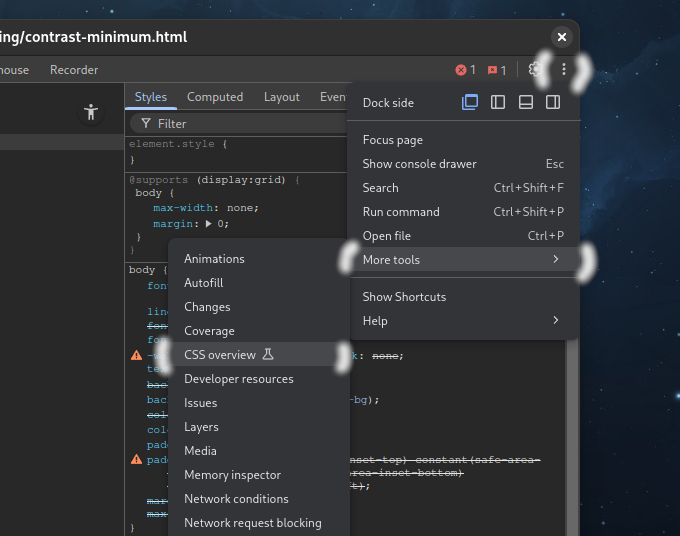 CSS-overview